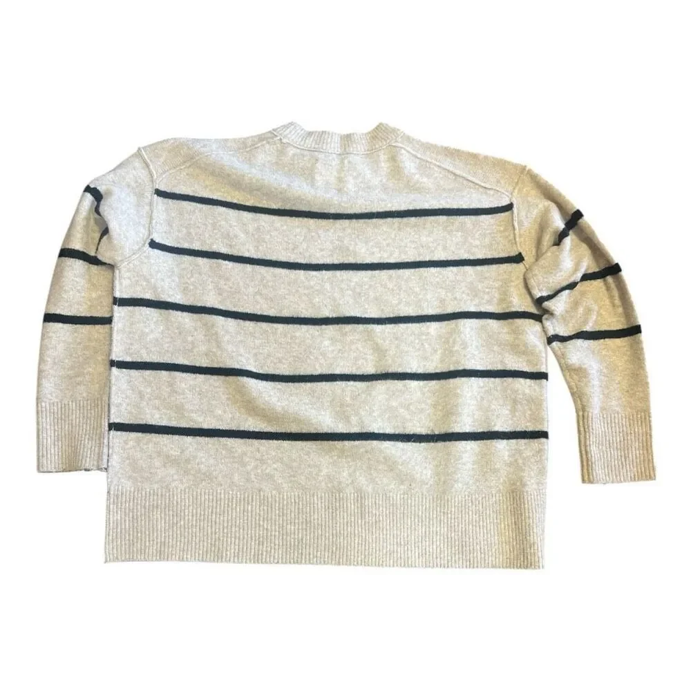 ✨American Eagle Aerie Unreal Sz Small Sweater Striped (Flawed)✨